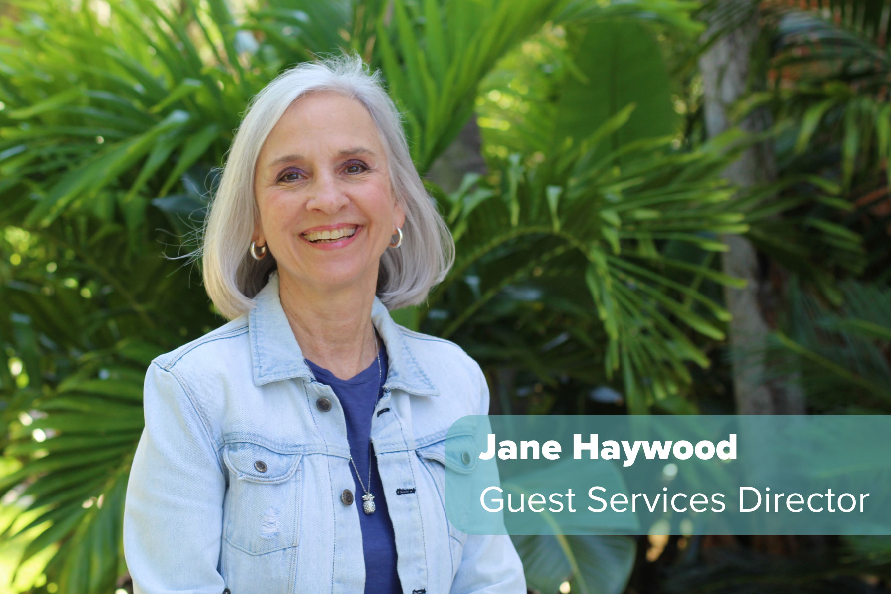 Jane Haywood, Guest Services